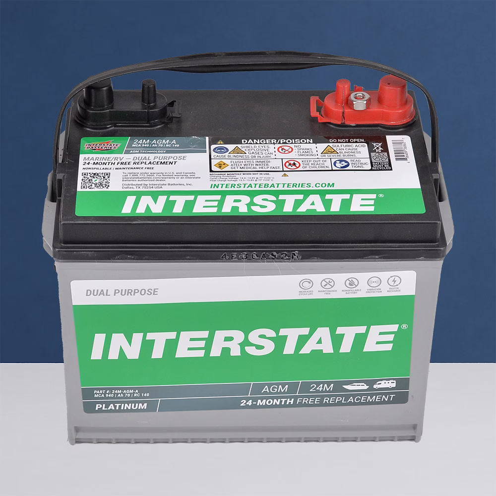Batterie AGM Interstate 24M-AGM-A