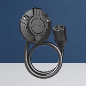 Prise extérieure étanche NOCO GCP1 – 125V 15A pour branchement rapide de chargeur, VR ou génératrice