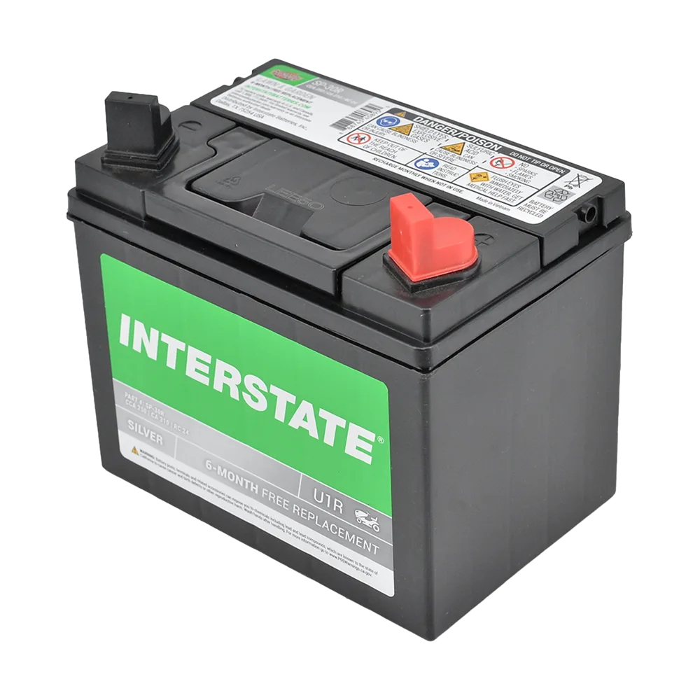 Batteries Tracteur à Gazon Interstate